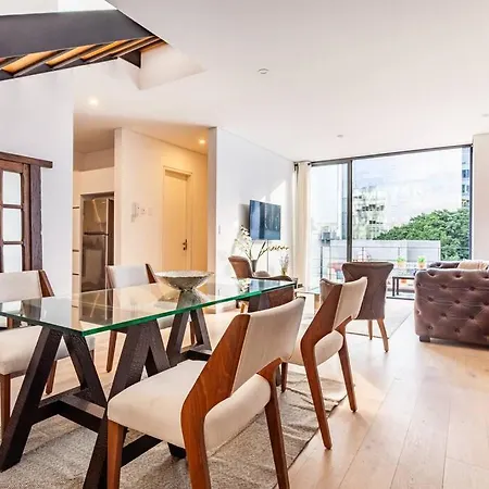 Penthouse, Terraza Privada Y Estacionamiento Apartment Mexico City Exterior photo